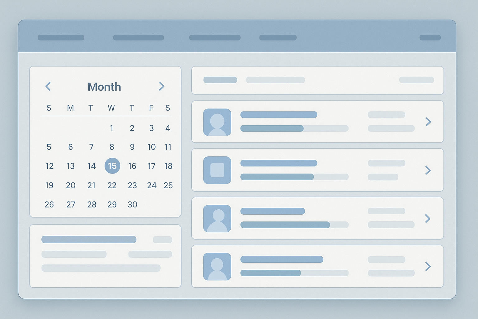 Training company FileMaker dashboard